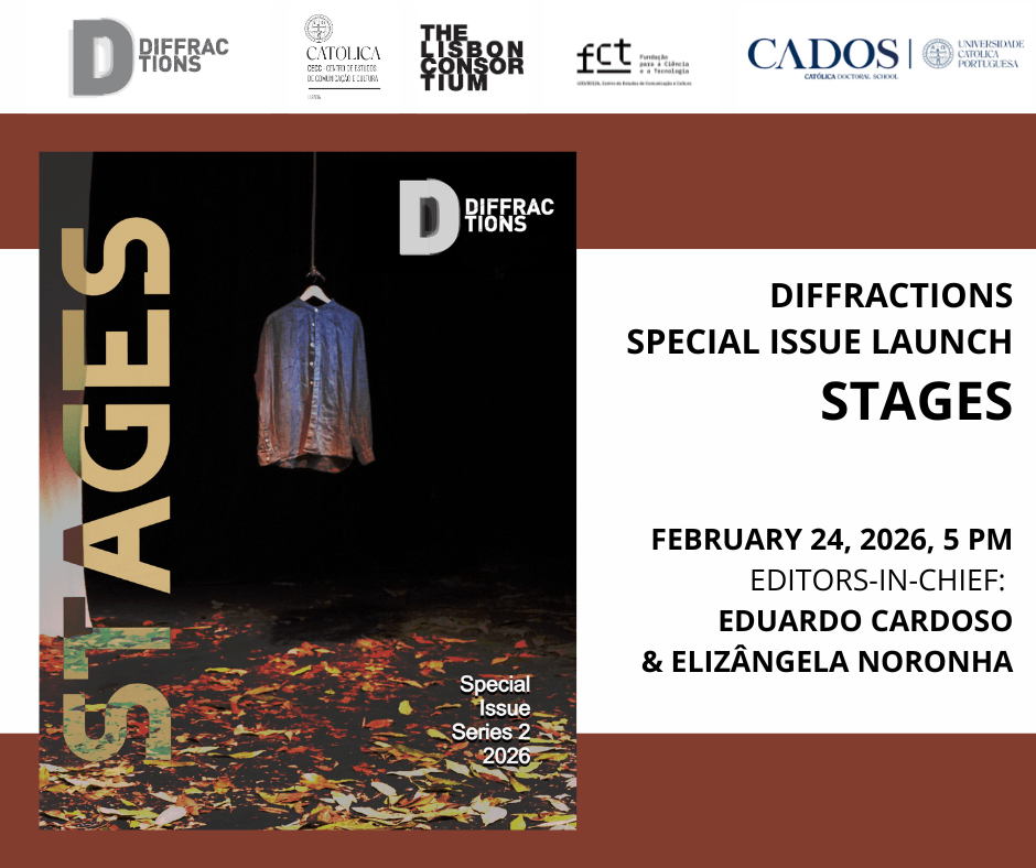 Launch of Diffractions special issue “Stages”, 24 Feb&nbsp;17:00